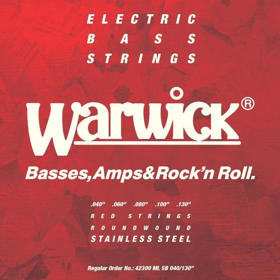 Струны для бас-гитары Warwick 42300 ML 5B