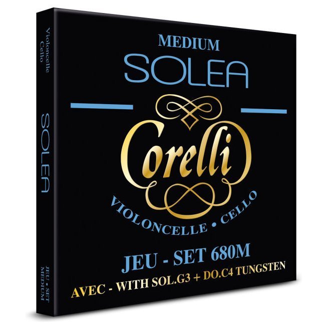 Струни для віолончелі Savarez Corelli Solea Medium 680M Струни для віолончелі Savarez Corelli Solea Medium 680M
