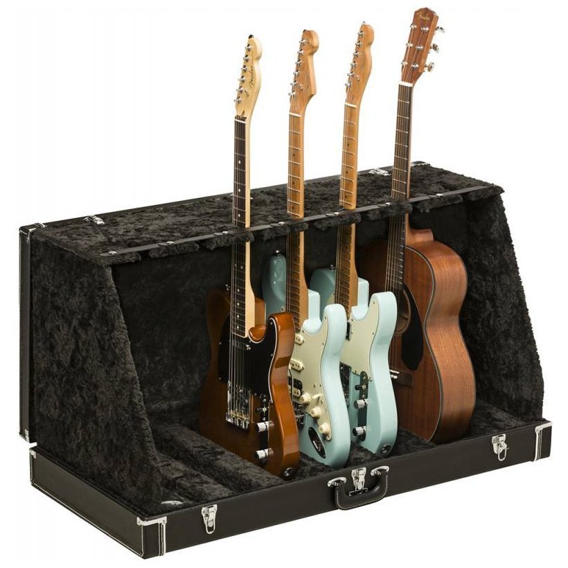 Универсальная гитарная стойка Fender CLASSIC SERIES CASE STAND 7 GUITAR BLACK