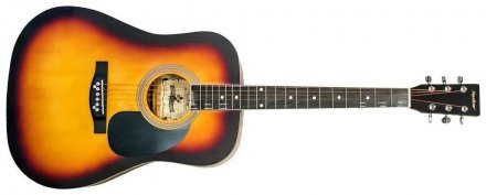Акустична гітара Maxtone WGC4010 SB - Фото №128452