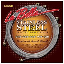 La Bella Stainless Steel Round Wound M40B, 40-128