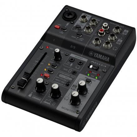Комплект для звукозапису Yamaha AG03MK2 LSPK Live Streaming Pack (Black) - Фото №145410