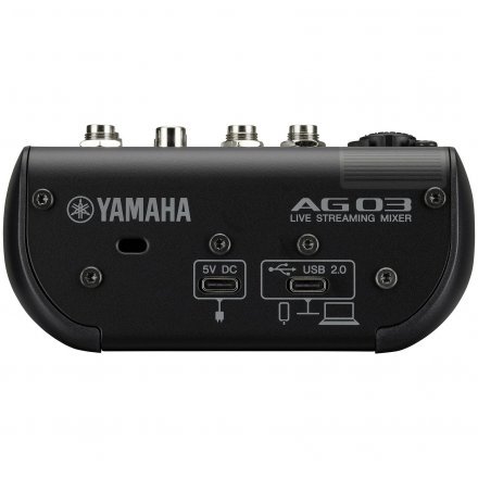 Комплект для звукозапису Yamaha AG03MK2 LSPK Live Streaming Pack (Black) - Фото №145412