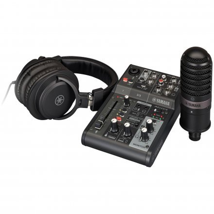 Комплект для звукозапису Yamaha AG03MK2 LSPK Live Streaming Pack (Black) - Фото №145413