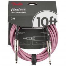 Fender Cable Contour Series 10' Burgundy Mist
