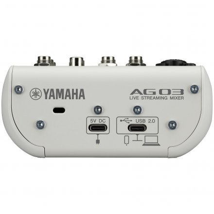 Набор для звукозаписи Yamaha AG03MK2 LSPK Live Streaming Pack (White) - Фото №145419