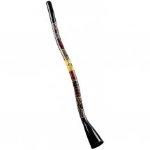  Meinl SDDG2-BK Didgeridoo Synthetic S-Shape (D, 57") Black
