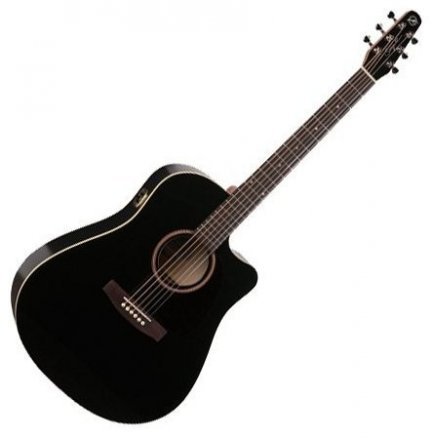 Электроакустическая гитара Seagull Entourage CW Black GT QI - Фото №2538