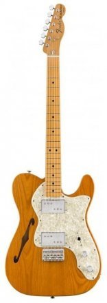 Электрогитара Fender Vintera &#039;70s Telecaster Thinline Mn Aged Natural - Фото №109611