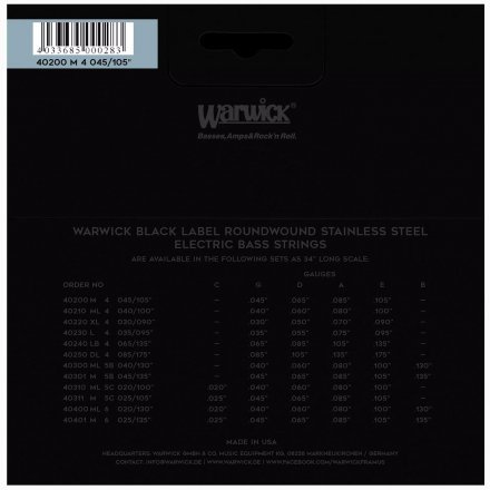 Струни для бас-гітари  - Фото №182136