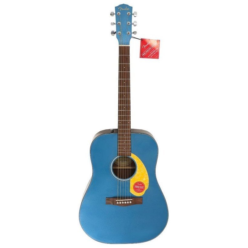 Акустическая гитара Fender CD-60S FSR Blue Pearl w/Yellow Pickguard Акустическая гитара Fender CD-60S FSR Blue Pearl w/Yellow Pickguard