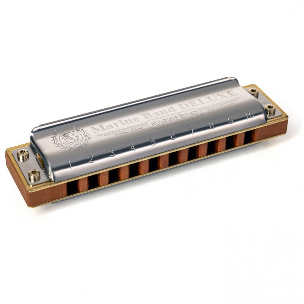 Губная гармошка Hohner Marine Band Deluxe M200503P D-major