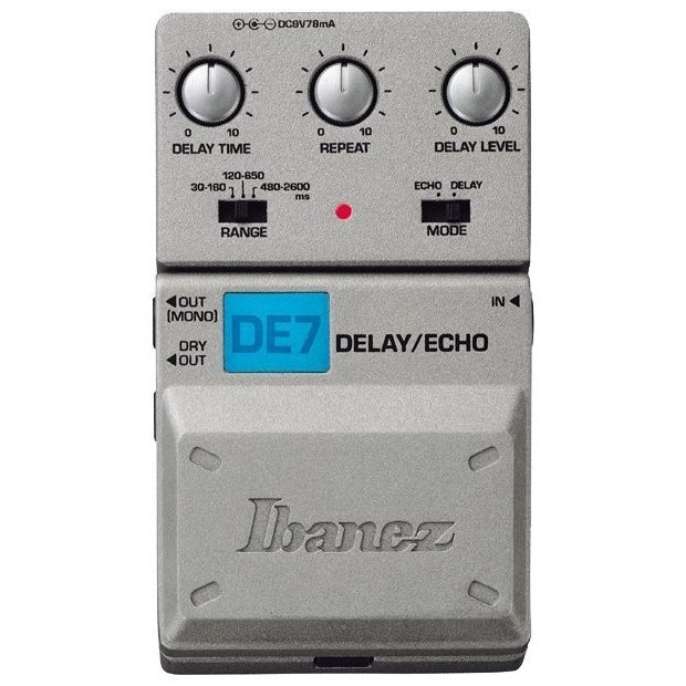 Педаль для гитары Ibanez DE7 DELAY / ECHO Педаль для гитары Ibanez DE7 DELAY / ECHO