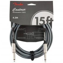 Fender Cable Contour Series 15' Inca Silver