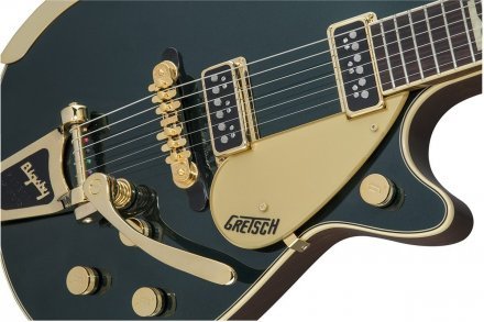 Электрогитара Gretsch G6128T-57 VINTAGE SELECT &#039;57 DUO JET w/Bigsby CADILLAC GREEN - Фото №121835