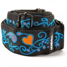 Dunlop JH24 Jimi Hendrix Blacklight Monterey Blue Strap