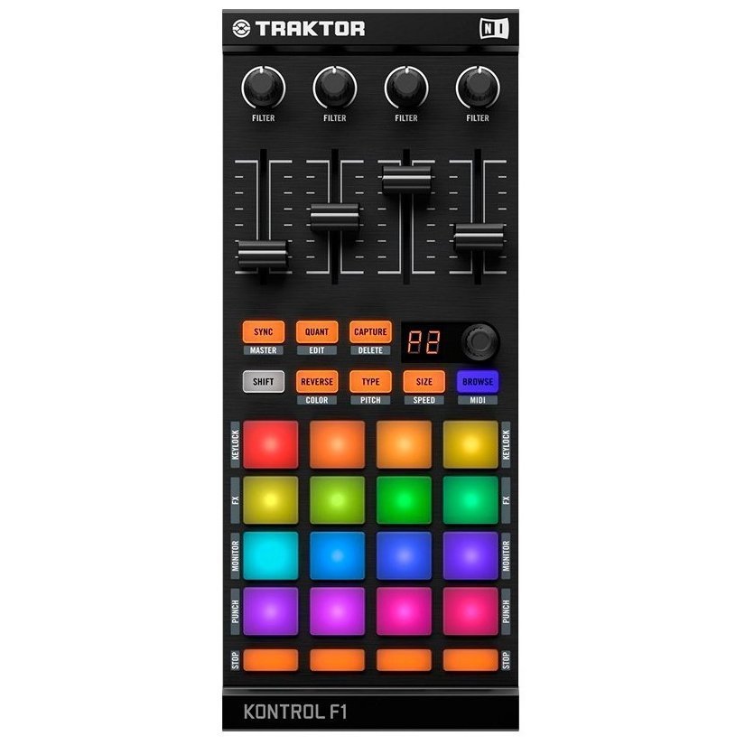 DJ контролер Native Instruments TRAKTOR Kontrol F1 DJ контролер Native Instruments TRAKTOR Kontrol F1