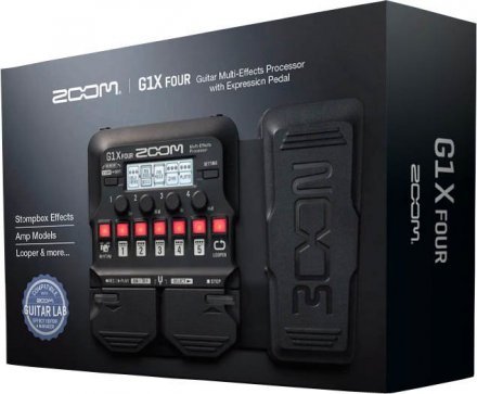Гитарный процессор  Zoom G1X FOUR - Фото №105715