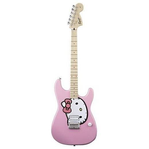 Fender Squier Hello Kitty Strat 限定 50周年 Fender】【Squier by Fender】世代を超えたポップカルチャー