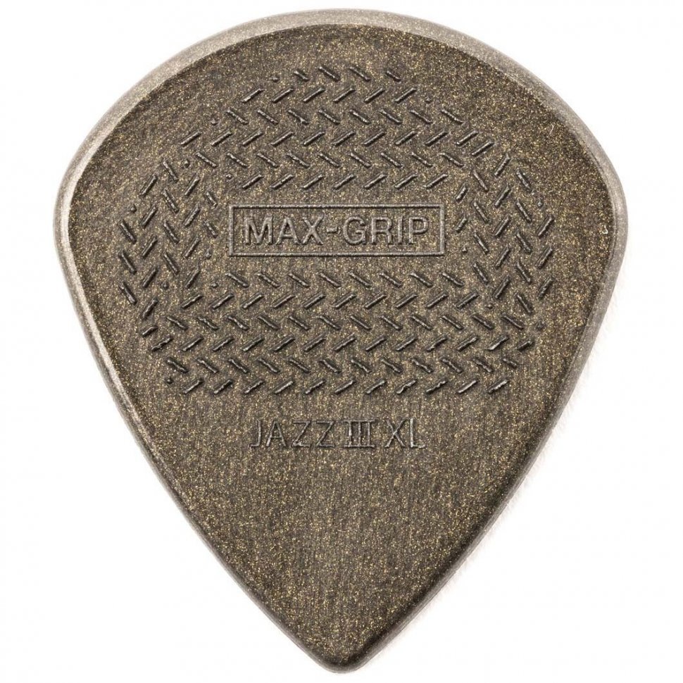 Медиатор Dunlop Max-Grip Jazz III XL Carbon Fiber Pick 1.38mm