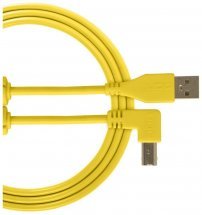 UDG Ultimate Audio Cable USB 2.0 AB Yellow Angled 1m
