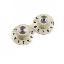 Fender PURE VINTAGE 1965 JAZZMASTER WITCH HAT KNOB SET