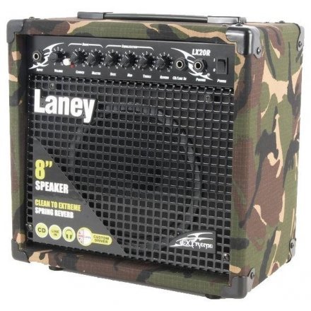 Комбоусилитель для электрогитары Laney LX20R CAMO - Фото №11769
