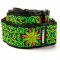 Dunlop JH26 Jimi Hendrix Blacklight Fillmore Green Strap