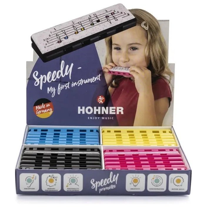 Детская губная гармошка Hohner Beginner Speedy Display PL91190 C-major (24)