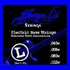 Струны для бас-гитары George L&#039;S LIGHT STAIN. RW BASS SET - Фото №19047