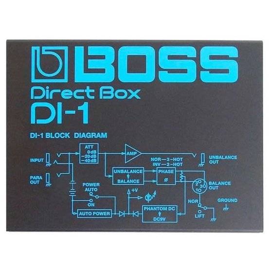 Direct-box Boss DI 1 Direct Box - купить Direct-box в магазине
