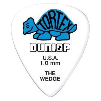 Медіатор Dunlop 424R1.0 Tortex Wedge 1.0 - Фото №25742