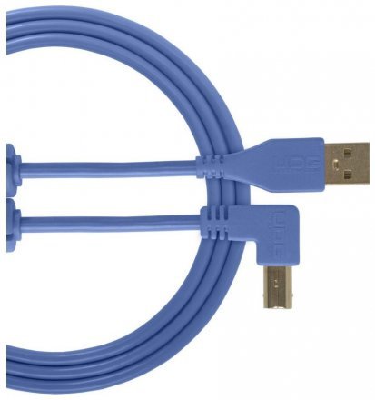 Кабель цифровой UDG Ultimate Audio Cable USB 2.0 A-B Blue Angled 1m - Фото №132202