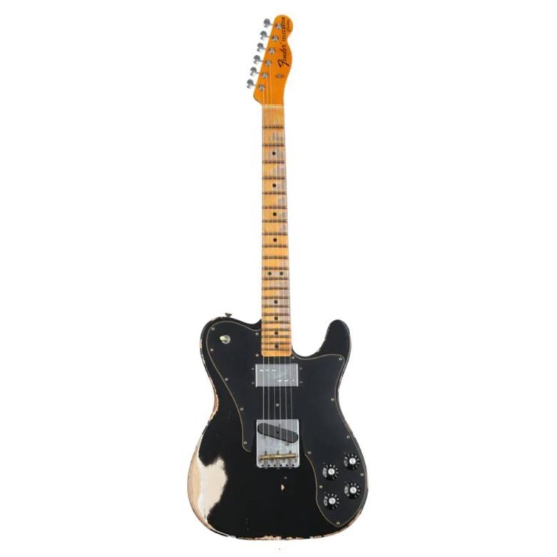 Электрогитара Fender Custom Shop Limited Edition '70s Telecaster Custom Heavy Relic Aged Black