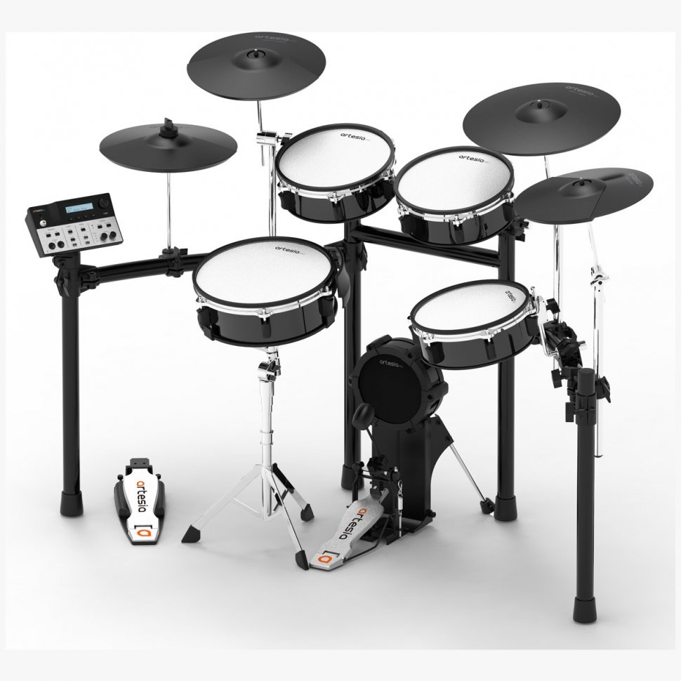 Электронная ударная установка Artesia Legacy A250 Black Metallic Stripe