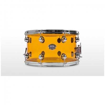 Малый барабан Natal Drums Arcadia Acrylic Snare Drum Transparent Orange - Фото №100937