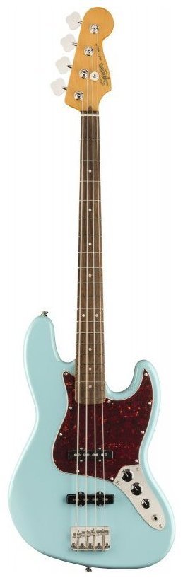 Бас-гитара Squier by Fender CLASSIC VIBE '60S JAZZ BASS LR DAPHNE BLUE
