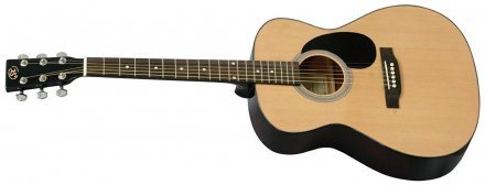 Акустическая гитара SX OM170 NA - Фото №112521