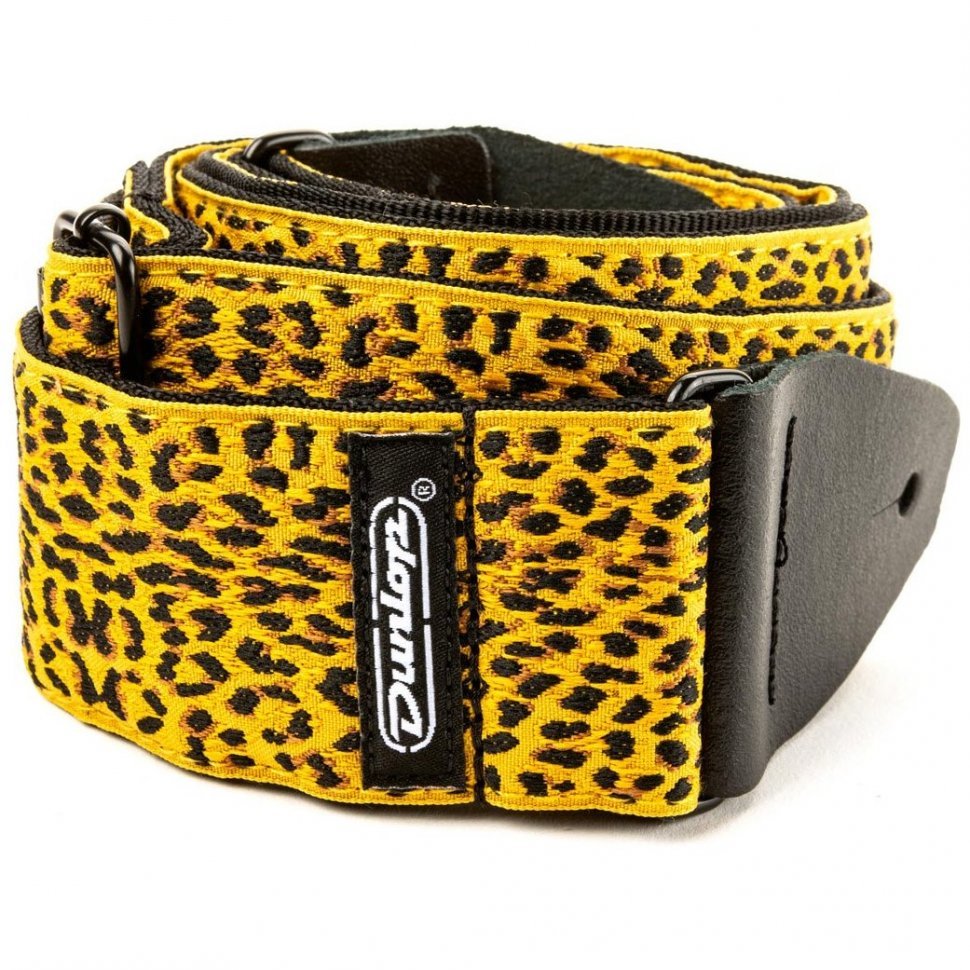 Гитарный ремень Dunlop D6725 Jacquard Leopardskin Strap