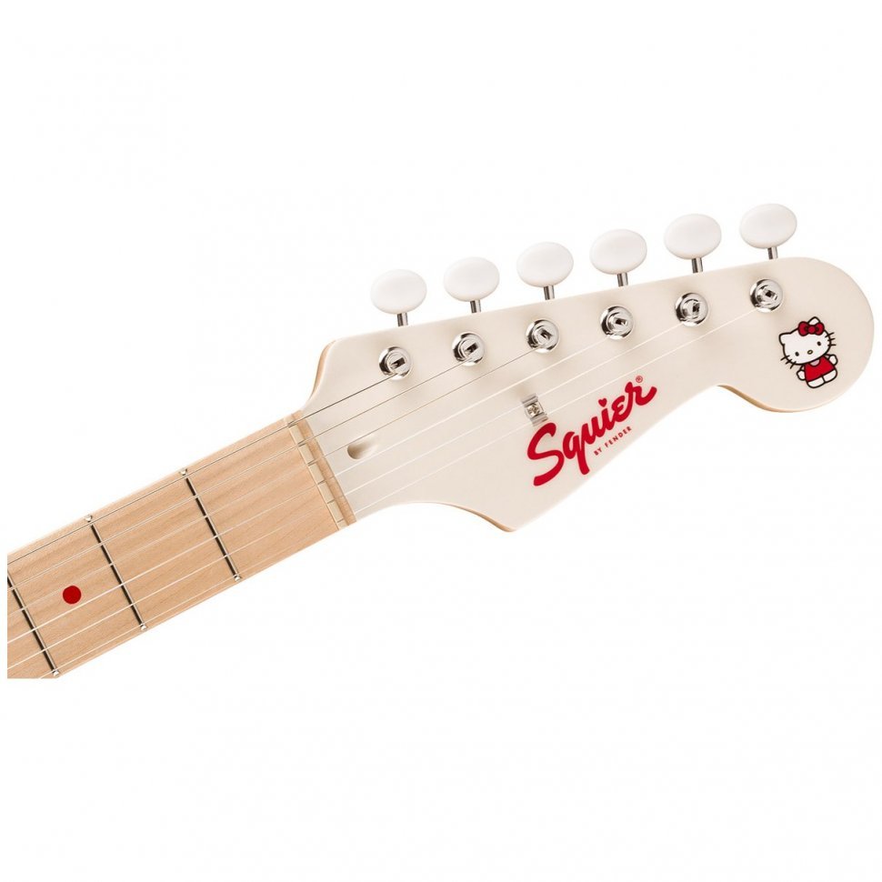 Электрогитара Squier by Fender Hello Kitty Stratocaster White