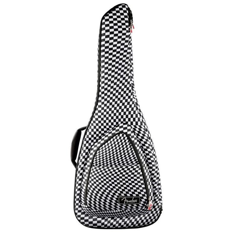 Чехол для электрогитары Fender Fe620 Electric Guitar Gig Bag Wavy Checkerboard