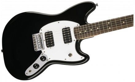 Електрогітара Squier By Fender Bullet Mustang HH BLK - Фото №114615