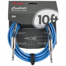 Fender Cable Contour Series 10' Lake Placid Blue