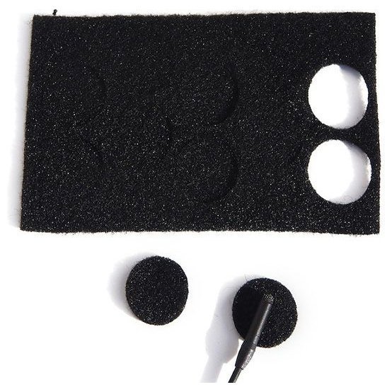 Ветрозащита Rycote Undercovers - Black (100 наклеек х 100 дисков)