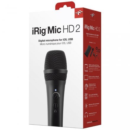 USB-мікрофон IK Multimedia Irig Mic HD2 - Фото №64544