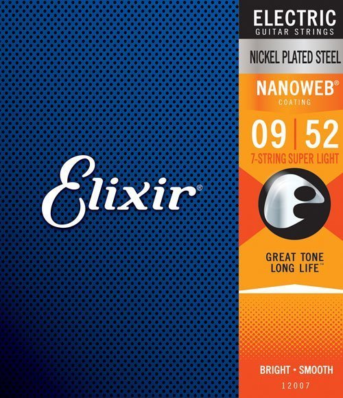 Струны для электрогитары Elixir EL NW SL 7 strings