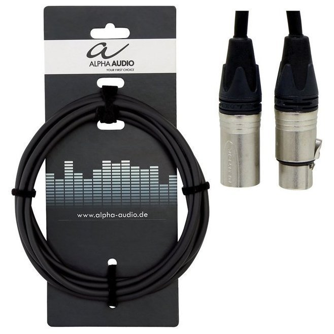 Кабель Alpha Audio Peak Line XLR(m) - XLR(f) (15 m)