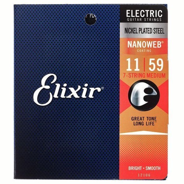 Струны для электрогитары Elixir EL NW M 7 strings