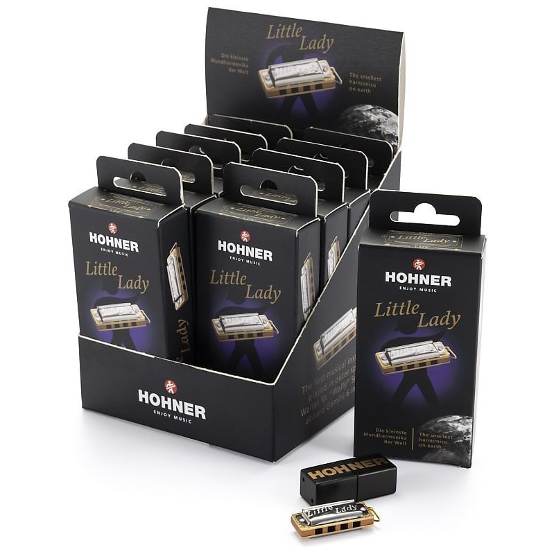 Губна гармошка Hohner Miniature Little Lady Display M39100X C-major (10)