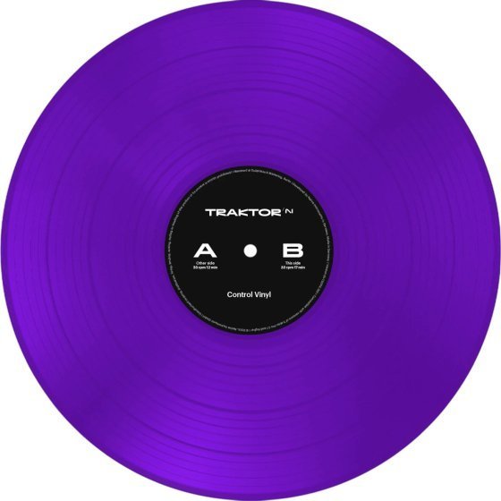 Native Instruments Traktor Control Vinyl Purple Native Instruments Traktor Control Vinyl Purple